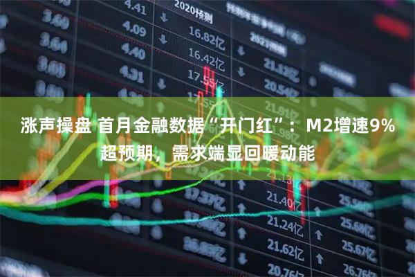 涨声操盘 首月金融数据“开门红”：M2增速9%超预期，需求端显回暖动能