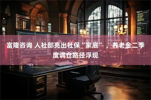 富隆咨询 人社部亮出社保“家底” ，养老金二季度调仓路径浮现